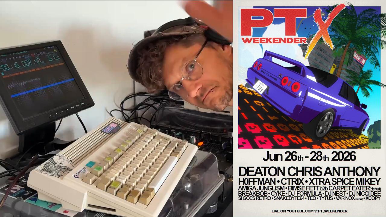 tytus.cpp with amiga 600 running pt1210 dj software