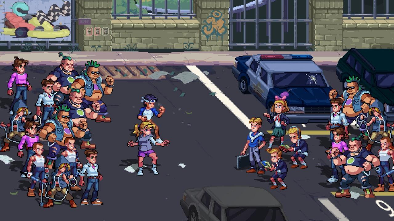karate kid:street rumble game screen